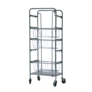 رف تخزين من النوع الشبكي ذو صف واحد